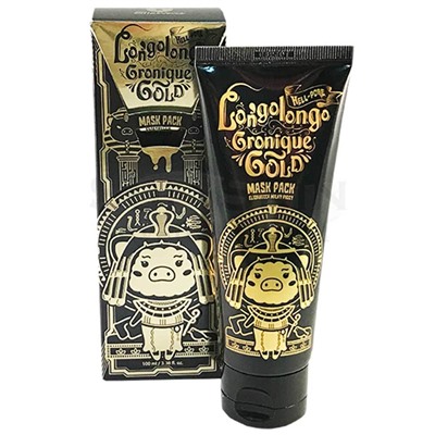 Золотая омолаживающая маска с пептидами Elizavecca Milky Piggy Hell-Pore Longo Longo Gronique Gold Mask PackКорейская косметика по оптовым ценам. Популярные бренды Корейской косметалогии в интернет магазине ooptom.ru.