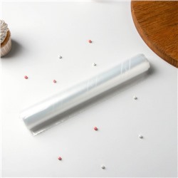 Мешок кондитерский h=55 см, рулон 10 шт, 55×25 см, прозрачный