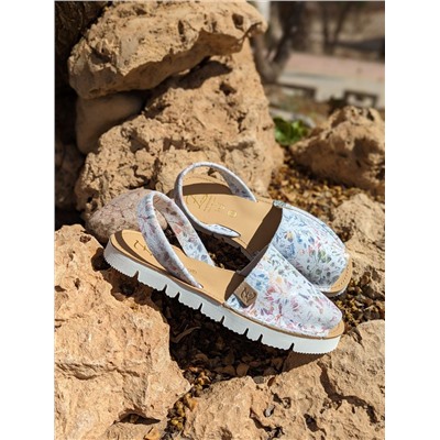 AB.Zapatos · 502 Samanta · Blanco+AB.Z · Pelle · 21-20 (370) BEIG