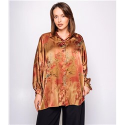 Блуза #КТ1936 (2)-2, тёмно-бежевый