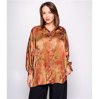 Блуза #КТ1936 (2)-2, тёмно-бежевый