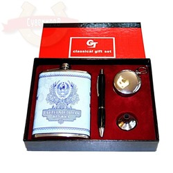 Н-р Сберегательная кружка Фляжка 9oz+стакан+ручка+воронка