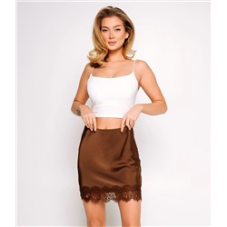 Юбка #КТ6827, шоколадный