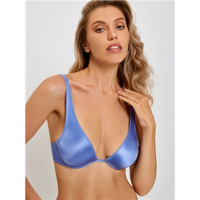 Бюстгальтер с мягкой чашкой жен. Emanuelle голубой Infinity Lingerie
