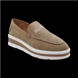 Лоферы ВF138-7 бежевые