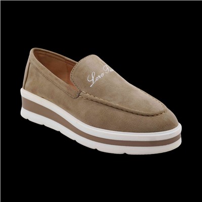 Лоферы ВF138-7 бежевые