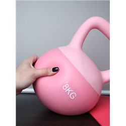 Гиря мягкая Woohooo Soft Power/ 8 кг/ розовый / уп1 / АКЦИЯ