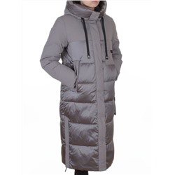 A81 GRAY Пальто зимнее женское (200 гр. холлофайбер)