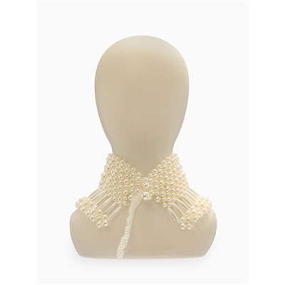 Колье-чокер жемчуг «Богема», d=8, 10, 12, белое