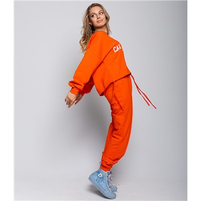 Спортивный костюм #ОБШ1885, оранжевый