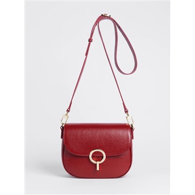 Женская кожаная сумка Richet 3292LG 977 Красный
