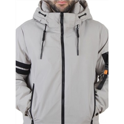 D6821 LT. GRAY Куртка мужская зимняя (200 гр. холлофайбер)