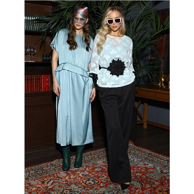 Комплект из топа и блузки