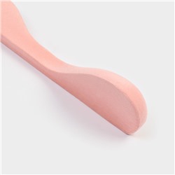 Плечики - вешалка LaDо́m Rose Gold, 45×6×23.5 см, покрытие вельвет, широкие плечики, розовые