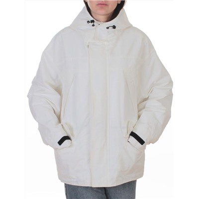 3090 WHITE Куртка демисезонная женская (100 гр. холлофайбер)