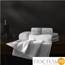 TOGAS ЛИНАРИ бел-сер Полотенце 40х60, 100% хлопок, 550 г/м2
