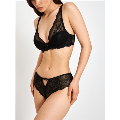 Бюстгальтер T-Shirt Demi жен. Kricia  черный Infinity Lingerie
