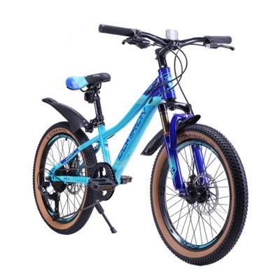 Велосипед 20" рама 10" 7sp COMIRON SMART синий