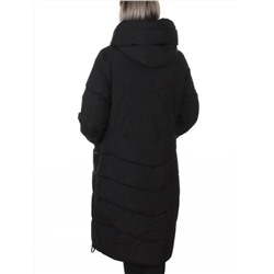 8806 BLACK Пальто зимнее женское (150 гр. холлофайбер)