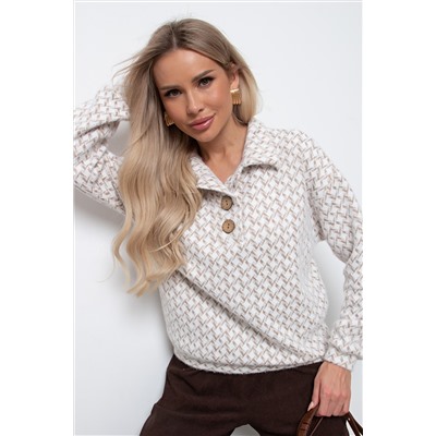 Джемпер из тёплого трикотажа Лианита №2