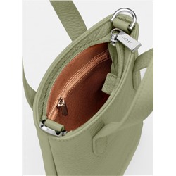 Женская кожаная сумка Richet 3261LN 978 Зеленый