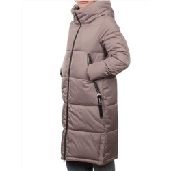 868 BEIGE Пальто зимнее женское (170 гр. холлофайбер)