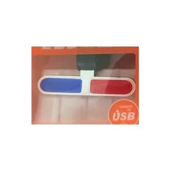 Фонарь задний COMIRON "ATTENTION" суперлегкий; свет LED; аккум 250mAh; влагозащита IP64. /уп 50/