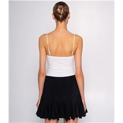 Топ #КТ68005, белый