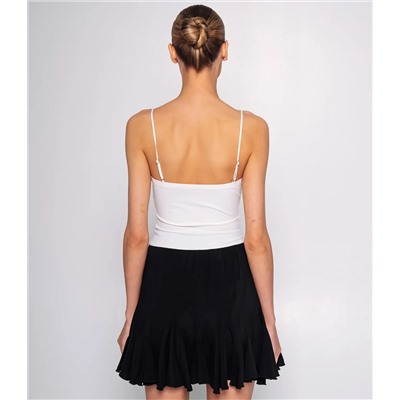 Топ #КТ68005, белый