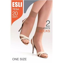 ESLI TESA 20 (2 пары) Носки женские
