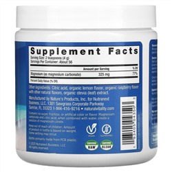 Natural Vitality, CALM, антистрессовая смесь для напитков, малина и лимон, 226 г (8 унций)