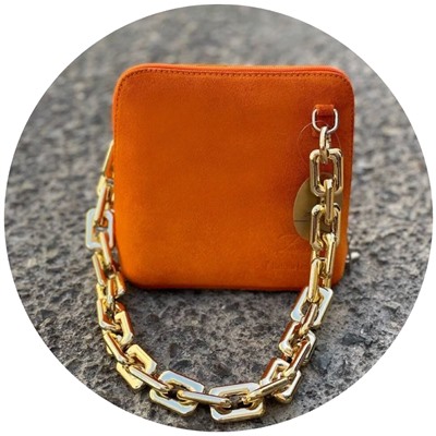 Ab.Zapatos Pelle 306 CG (440) naranja