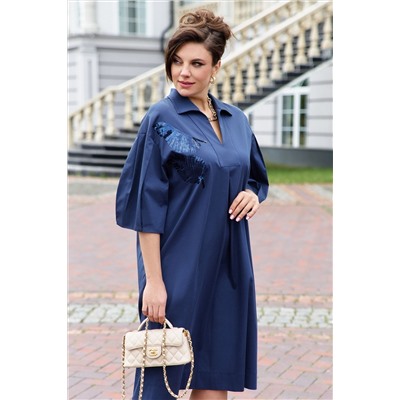 Платье Vittoria Queen 25373 темно-синий