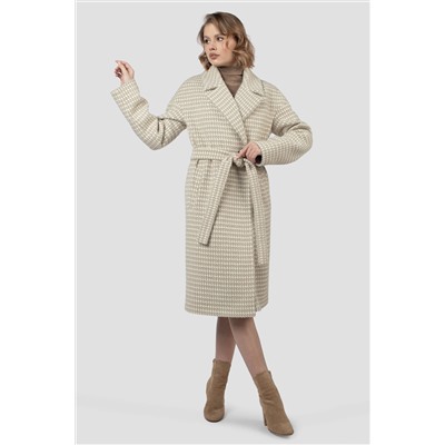 01-12120 Пальто женское демисезонное (пояс)