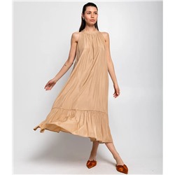 Платье #КТ1703, бежевый