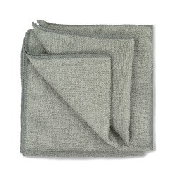 Салфетка микрофибра 220 г/м 30*30 Серая  (10шт в упаковке)