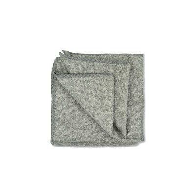 Салфетка микрофибра 220 г/м 30*30 Серая  (10шт в упаковке)