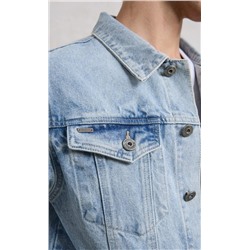 Куртка джинс Р311-1237 middle blue