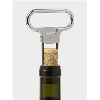 Штопор - открывашка для вина Magistro «Умница», 6.3×0.7×11.3 см, нержавеющая сталь