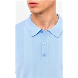 Футболка-поло F511-15702 l.blue