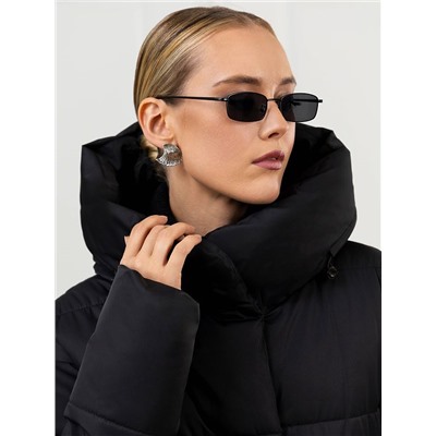 Пуховик женский черный