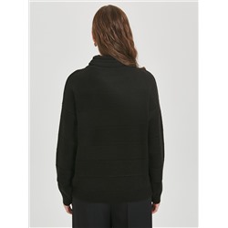 Водолазка чёрная с оригинальным воротником
