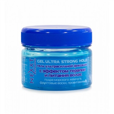 Nexxt Гель ультрасильной фиксации с эффектом терапии и питания волос / Gel Ultra Strong Hold, 110 мл
