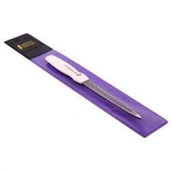 Mertz Пилочка для ногтей металлическая с сапфировым напылением 85-6, 16 см