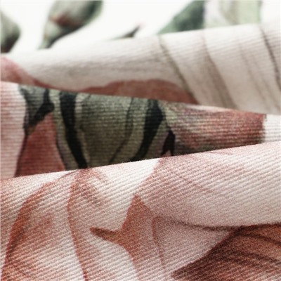 Кухонный набор «Этель. Пионы»: полотенце 40×73 см, прихватка 19×19 см, фартук 60×65±5 см