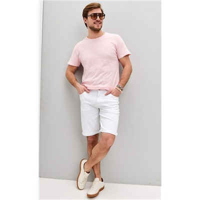 Шорты джинс F311-0972 white