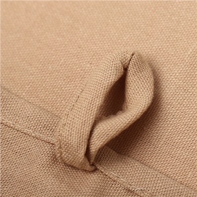 Полотенце кухонное «Этель» ECO, 40×68 см, бежевое