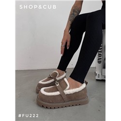 Лоферы с мехом