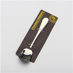 Ложка для мороженого Magistro, длина 13 см, нержавеющая сталь, серебристая