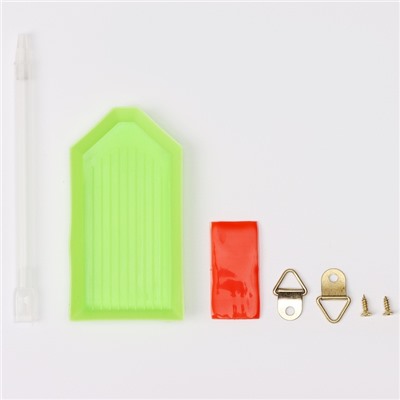 Алмазная вышивка полное заполнение «Цветы Вишни», на раме, 40×50 см